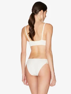 La Perla Underwired Bra With Macramé In Off-white< Bandeau|Strapless & Multiway