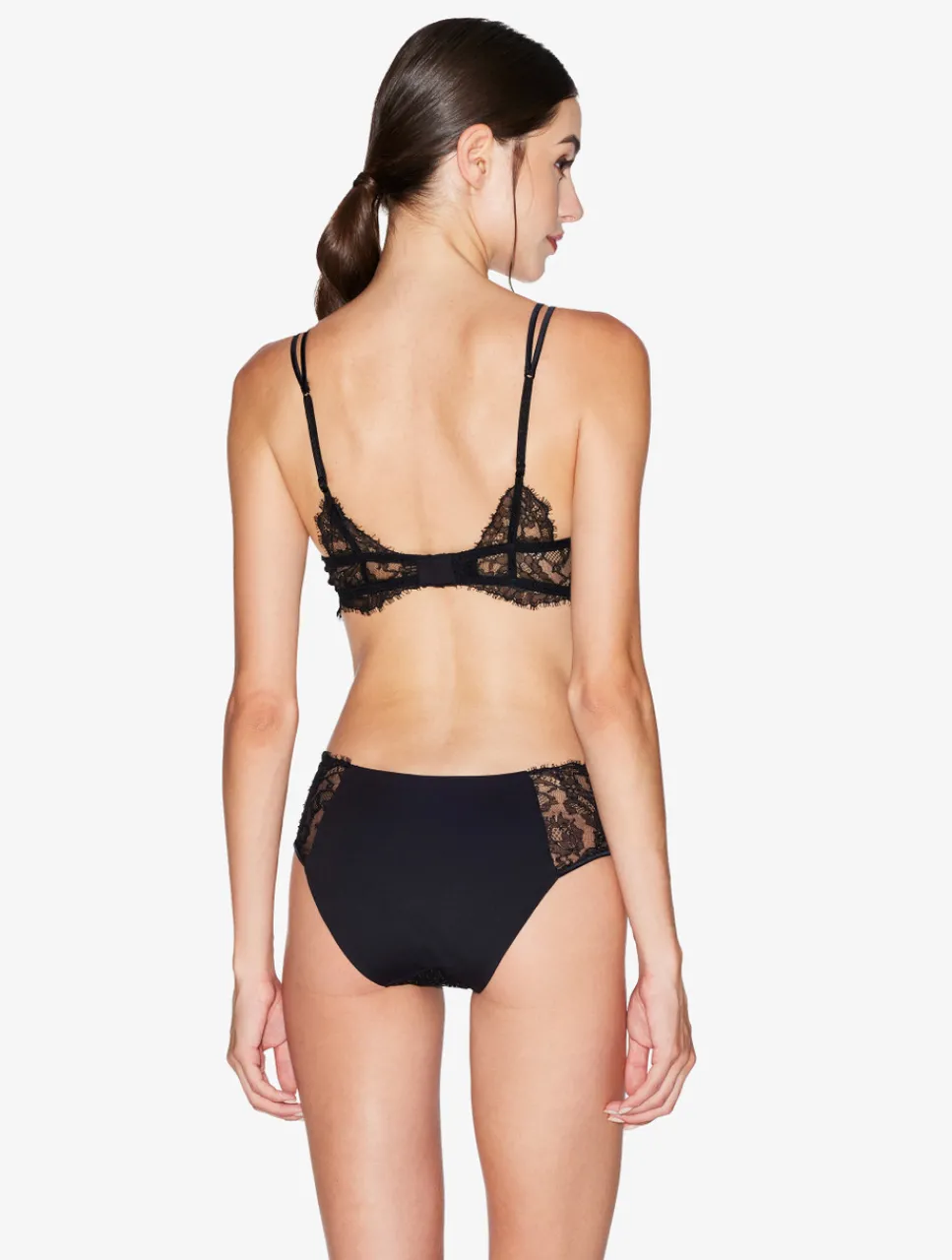 La Perla Underwired Push-Up Bra With Leavers Lace< Padded|Push-Up