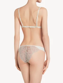 La Perla Brazilian Brief With Chantilly Lace< Brazilian|Shapewear