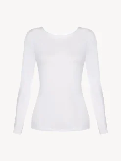 La Perla Cotton Long-sleeved Top< Camisoles|Pajamas