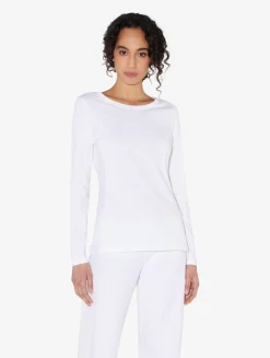 La Perla Cotton Long-sleeved Top< Camisoles|Pajamas