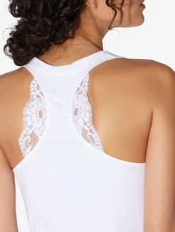 La Perla Cotton Vest Top< Camisoles|Pajamas