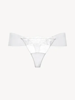La Perla Lycra Thong With Chantilly Lace< G String & Thong|Shapewear
