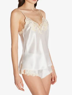 La Perla Silk Camisole With Frastaglio< Camisoles|Pajamas