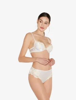 La Perla Silk Medium Briefs With Frastaglio< Mid-Rise