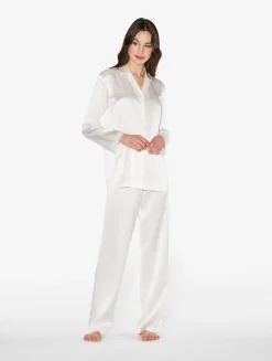 La Perla Silk Pajama Set< Pajamas|Silk Sleepwear