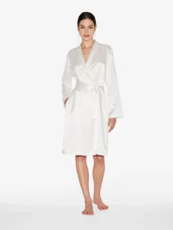 La Perla Silk Short Robe< Robes|Silk Sleepwear