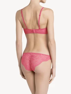 La Perla Wild Orchid Lace Brazilian Briefs< Brazilian
