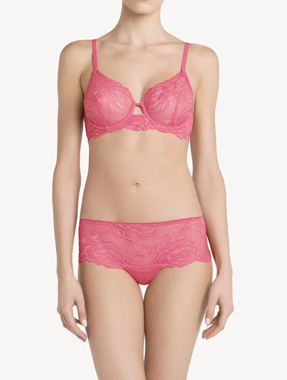 La Perla Wild Orchid Lace Underwired Bra< Underwired