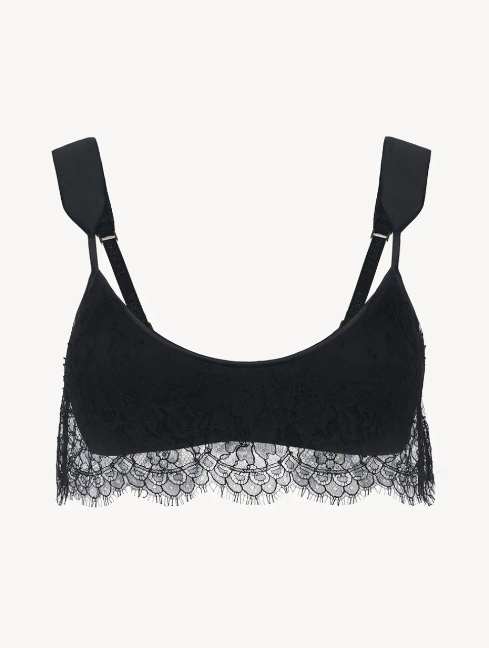 La Perla Wireless Bra In With Lace Overlay< Padded|Wireless